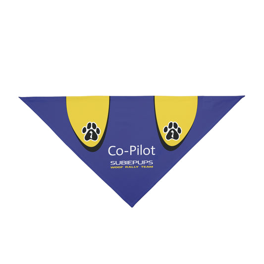 Woof Rally Team Bandana – Personalized for Your Co-Pilot