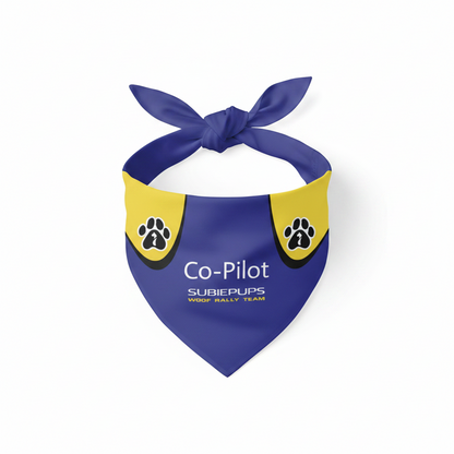 Personalized Woof Rally Team - Bandana